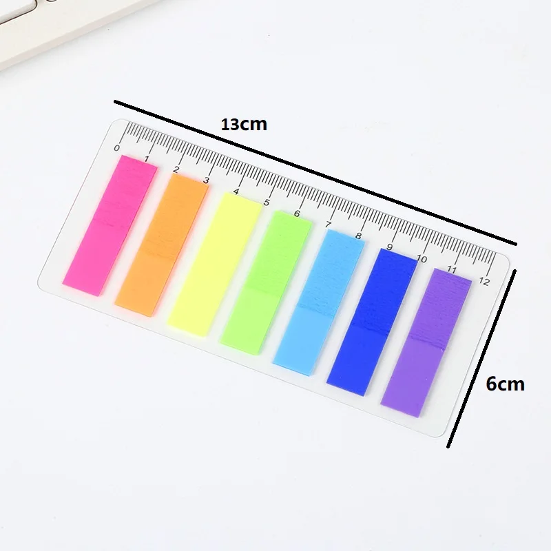 140 ورقة مؤشر الإسفار الملونة لزجة علامة صفحة الحيوانات الأليفة مخطط مذكرة أخذ تصنيف مؤشر ملصقات مكتب مذكرة مدرسية منصات