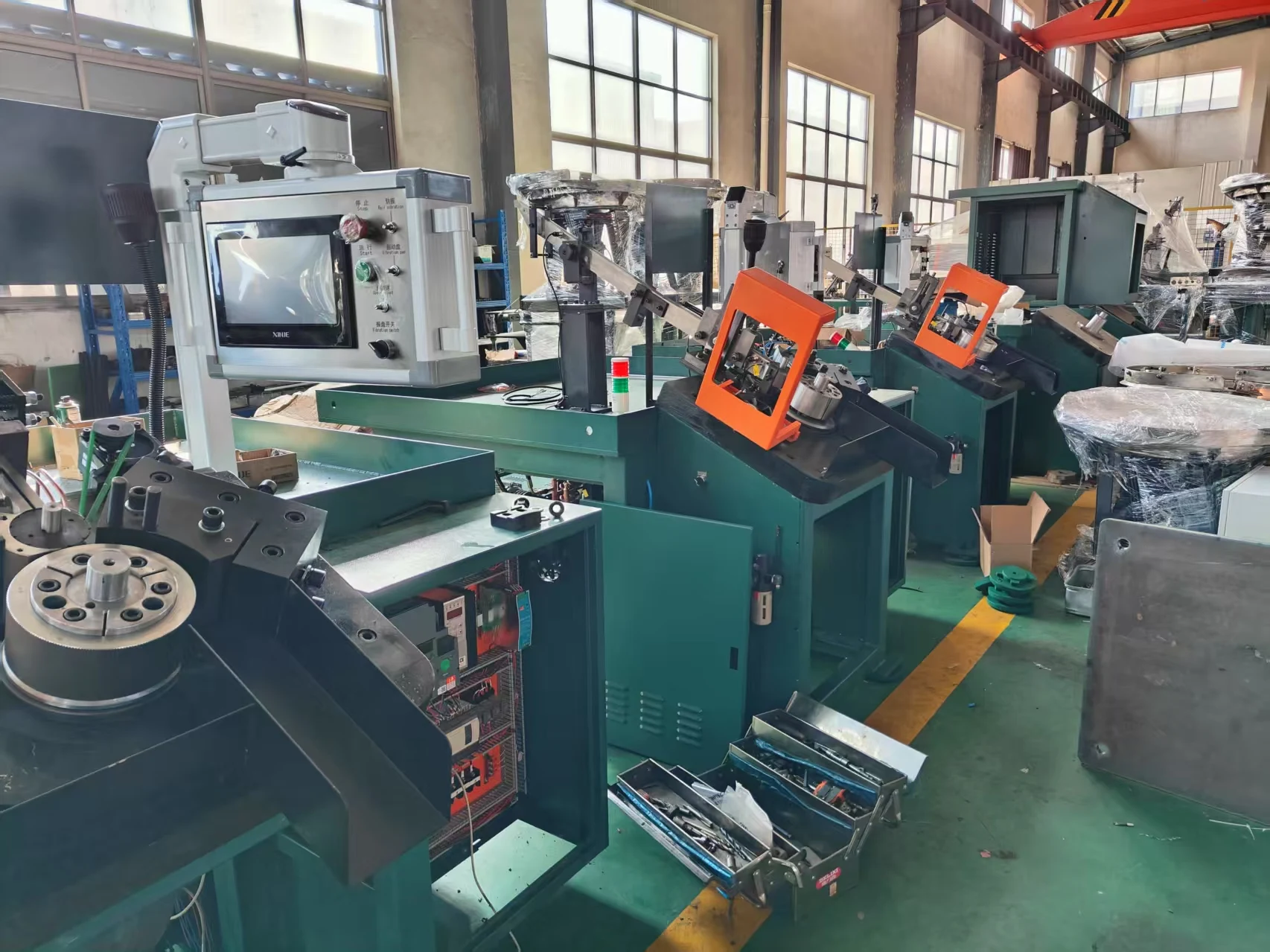 SSS GS-3000 Fully  the High Speed Automatic Production Line Can Produce 3500 Items Per Minute Thread Rolling Machine
