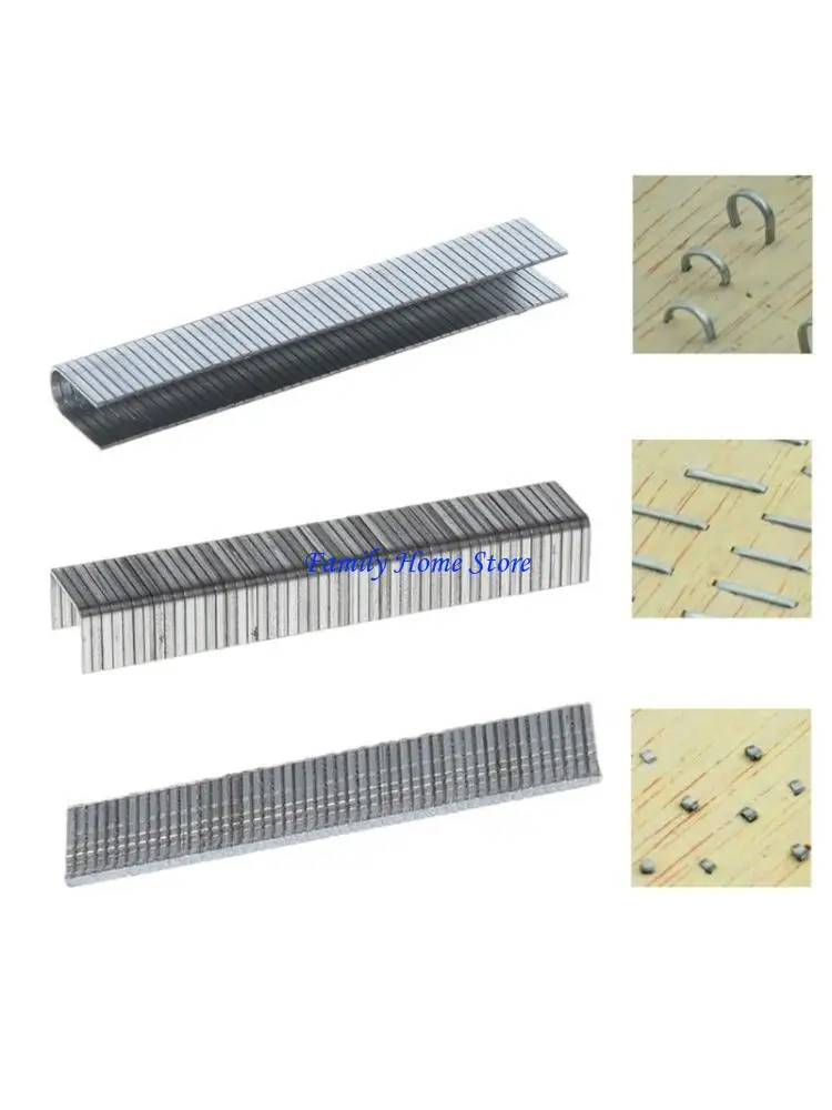 

P0uf 1000 PCS в форме дверей для скобок 11,1x8 мм для ногтей для основного пистолета