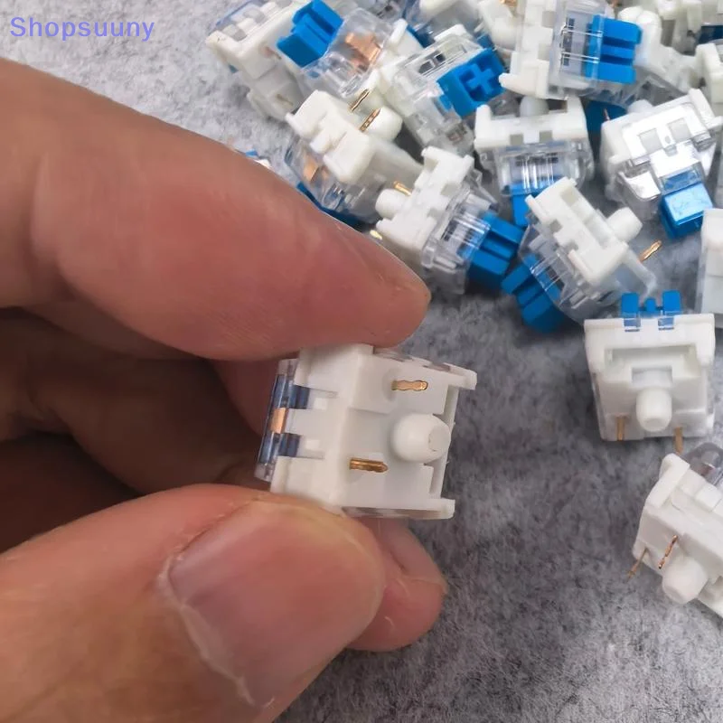 [SU]10/20/50Pcs Keyboard Switch Keyboard Clicker Key Replacement Tactile Switch Plastic For Replacement Accessories[SU]