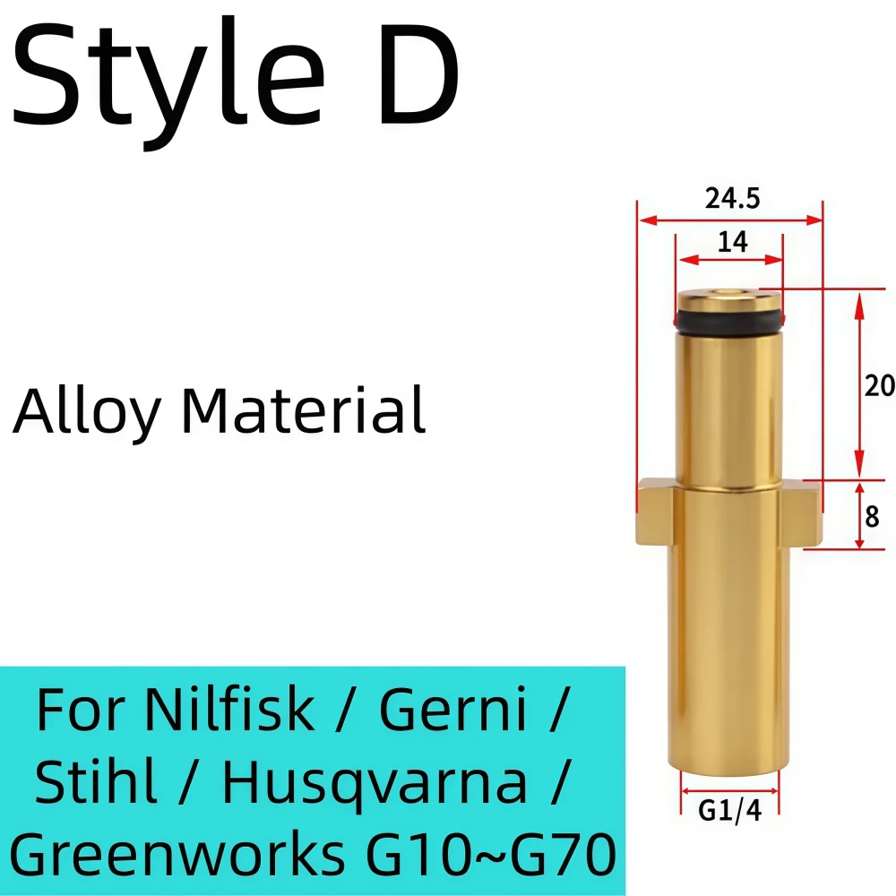 2 ~ 50 m Hochdruckreiniger Kanalisationsdüse 5800 PSI 1/4 Zoll NPT Abflussreiniger Schlauch Pipeline Reinigungsdüse, für Karcher Nilfisk – Detail 14