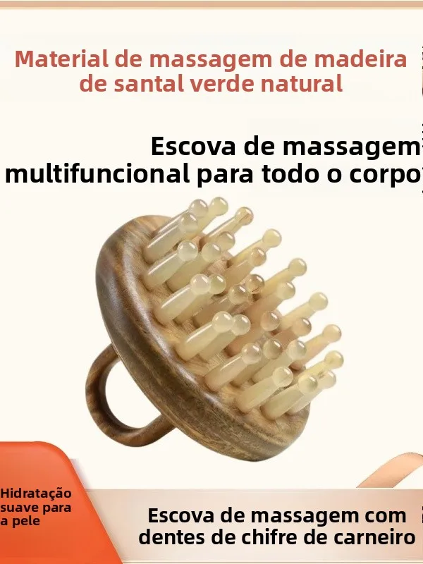 green-sandalwood-goat-horn-massage-comb-full-body-massage-relieve-fatigue-universal-home-use-meridian-unblocking-scalp-massage