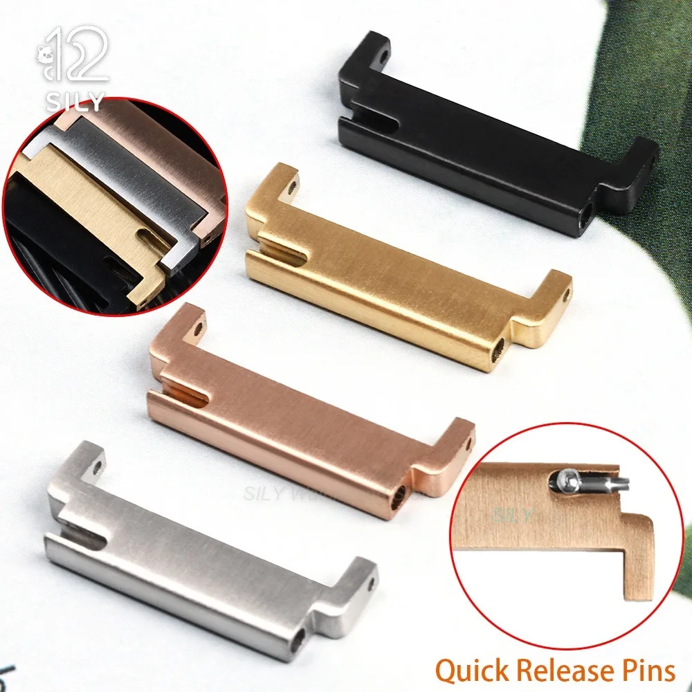 Quick Release Pins Watch Strap Adapter Watch Band Connectors Metal Watch Adapter 18mm To 20/22mm,20mm To 18/20/22mm,22mm To 22mm