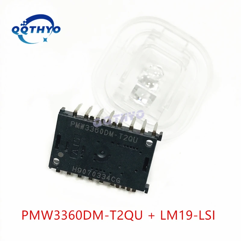 2Set/lot 100% New Original PMW3360DM-T2QU + Lens LM19-LSI PMW3360