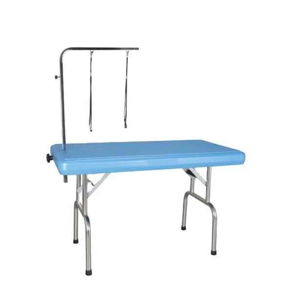 

Складной стол для ухода за домашними животными Стол для ухода за собаками с колесами