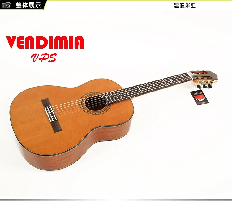 Handmade Spanish Guitar with Nylon String, Classical Guitar, VPS, SOLID Cedar, Mahongay Acoustic Guitar, 39 in