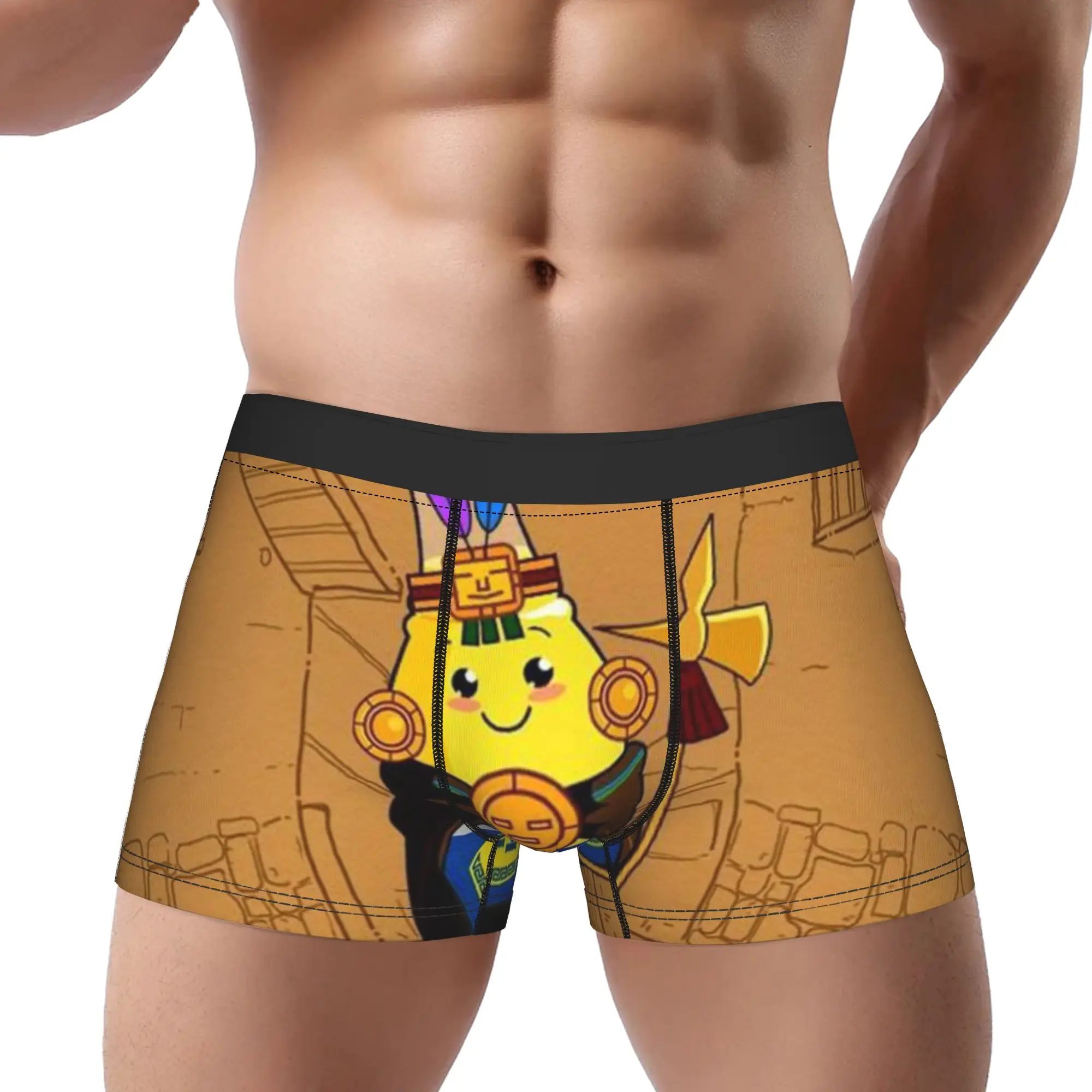 

iInca Kola Inca Warrior Cartoon iInca Kola Underpants Homme Panties Man Underwear Ventilate Shorts Boxer Briefs