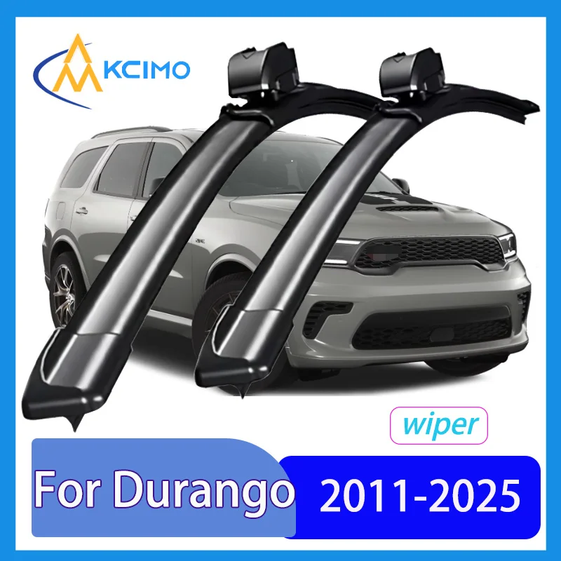 

2pcs Quiet Beam Wiper Blades for Dodge Durango WD 2011-2025 Silent Windshield Wipers with Quick Installation