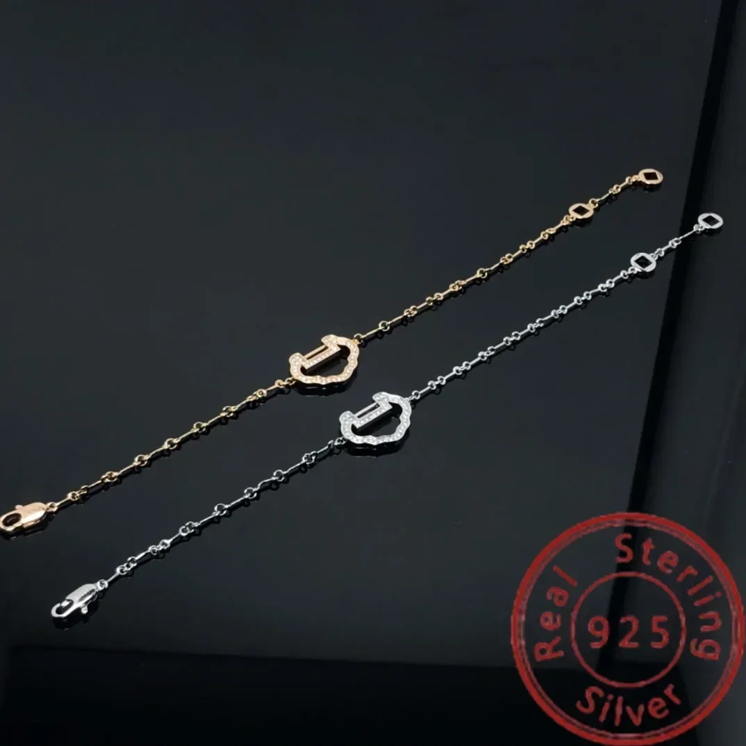 Elegante bracciale Qilin argento 2024 S925, Design classico e popolare, ottimo rapporto qualità-prezzo