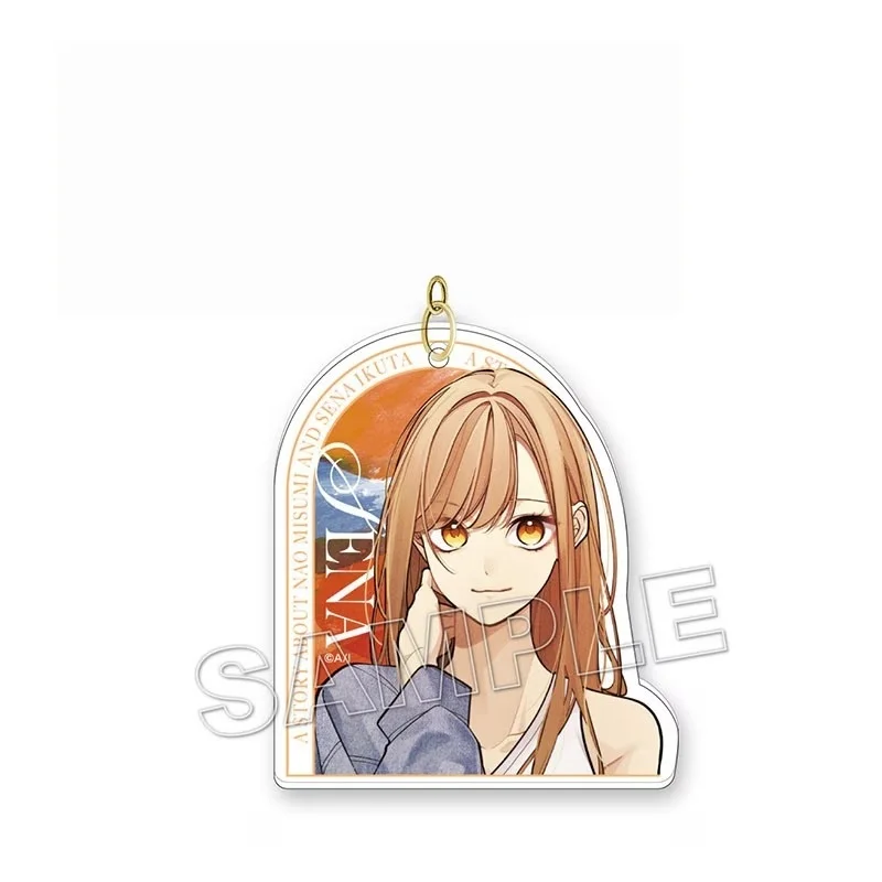 A Story About Falling in Love with My Friend's Older Brother Anime Acrylic Pendant Keychain Haruto Arisawa Fans Collect Gifts6cm