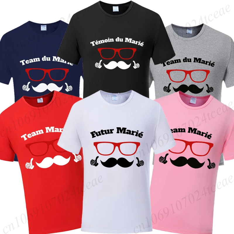 The Groom T Shirts Groom's Team Best Man Tshirt Single Farewell Bachelor Party Squad Tees Funny Hat Graphic Wedding Y2k Tops