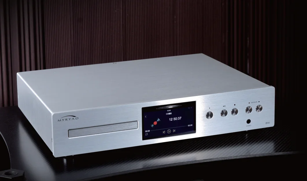 2026 Myryad Z310 CD ESS ES9219C رقاقة مشغل الوسائط الرقمية معدات الصوت والفيديو المنزلية تدعم WAV Flac DSF PCM AAC DSD