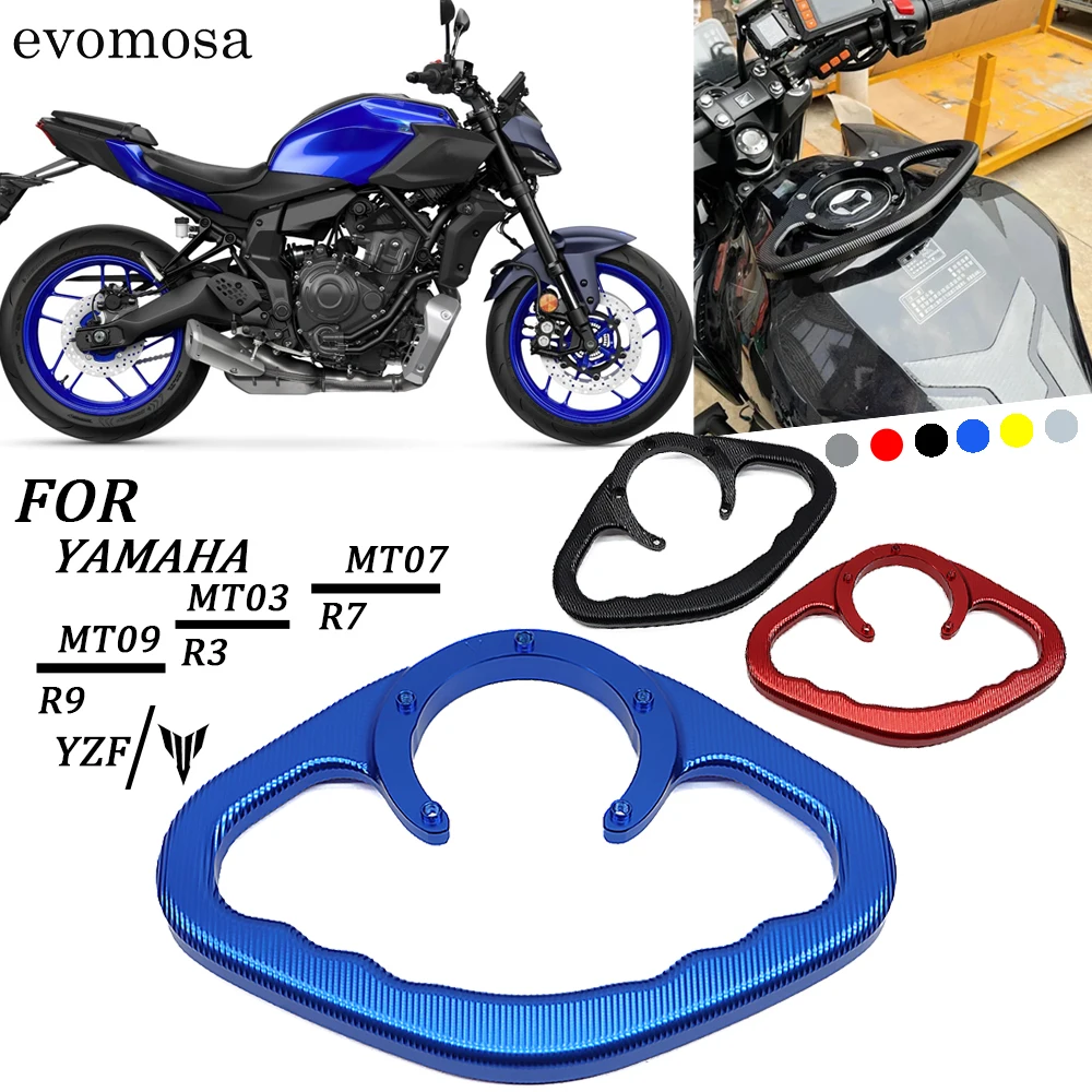 

For YAMAHA MT07 MT09 03 10 YZF R6 R1 R3 R25 YZFR1 YZF MT R Motorcycle Fuel Tank Armrest Passenger Handle Rear Handle accessories