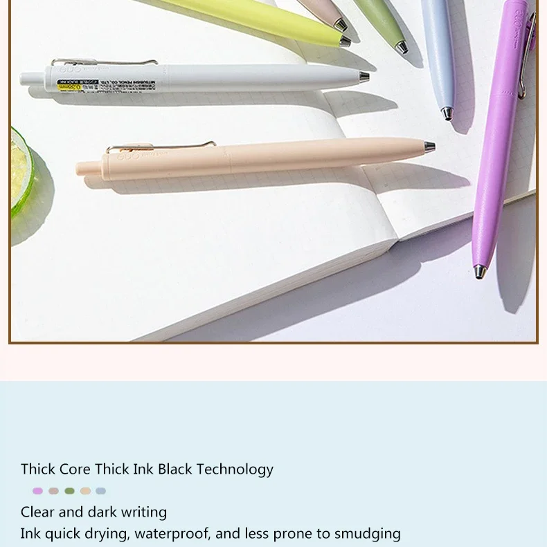 Japan Uni-Ball One Gelstift mit kleinem, dickem Kern 0,38/0,5/0,7 mm, glatt, schnelltrocknend, UMN-SF-38 Upgrade Limited, Schul- und Bürobedarf – Detail 3