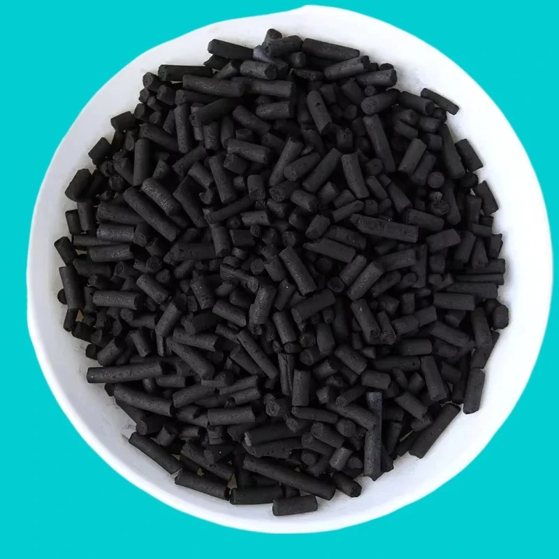 Manufacturer Ready To Ship 3mm 4mm Factory Price Columnar Active Charcoal Bulk Coal Pellet Activated Carbon For Air Treatment