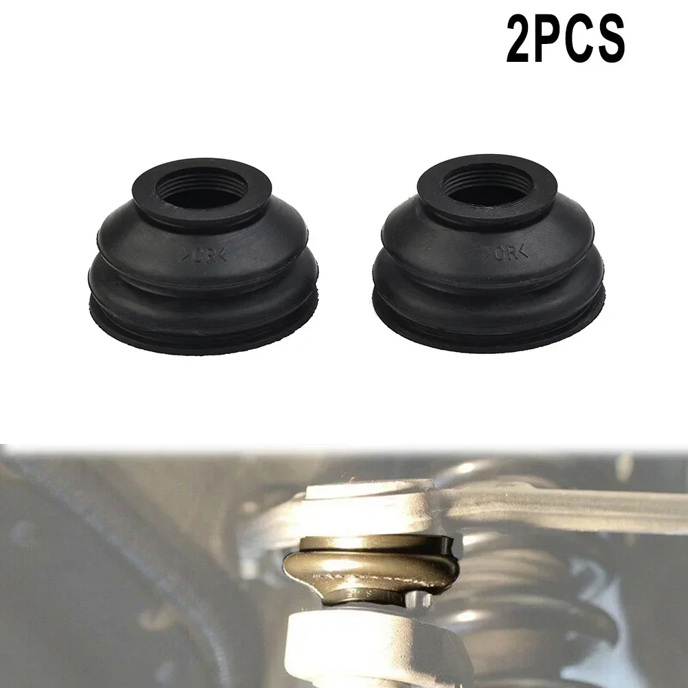 2Pcs Ball Joint Boot Rubber Dust Cover And Ball Joint Boots Track Rod End Replacement Part Drive Shaft Boot Dust Boot Covers