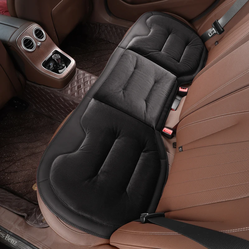 Luxury Soft Plush Car Seat Cushion - Suitable for comfortable and warm flannel cushions in winter, car interior accessories