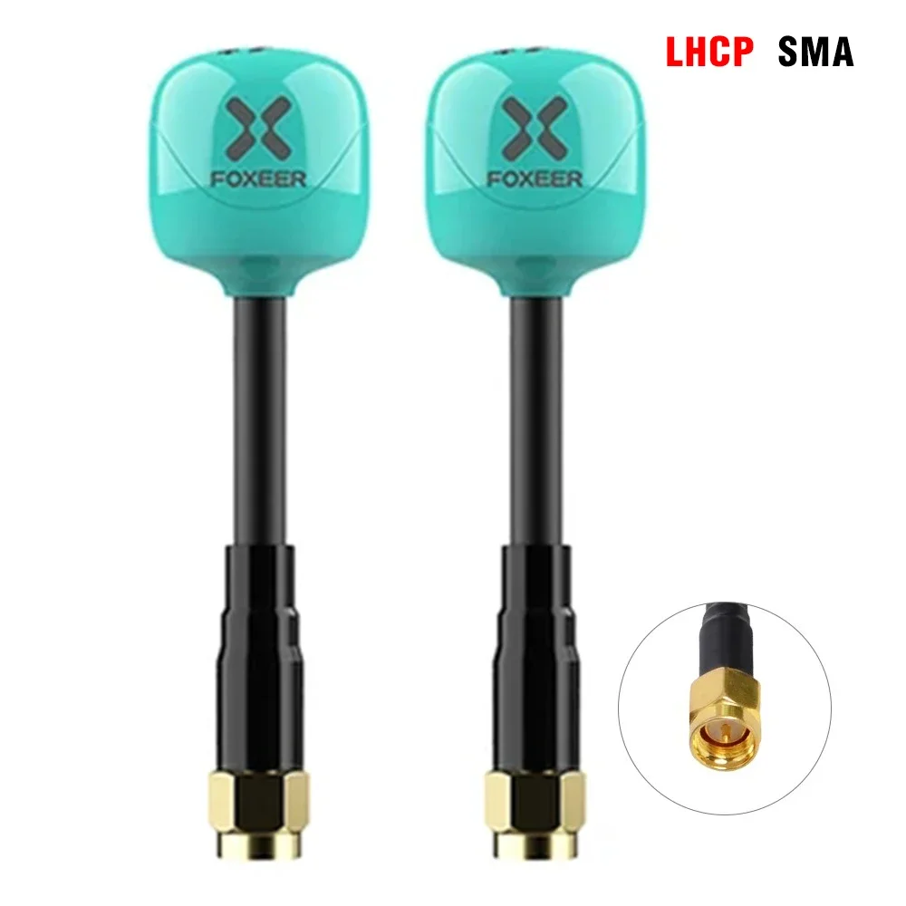 FOXEER FPV Antenna Lollipop 4 Plus 4 + 2 pz 5.8G 2.6dBi Omni Mini Antenna RHCP LHCP SMA RPSMA MMCX UFL per RC FPV Racing Drone