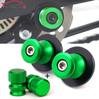 For Kawasaki Z650 Z900 RS SE Z800 Z400 Z500 NINJA650 Ninja 400 500 Motorcycle CNC Swingarm Spools Slider Stand Screws Z 900 650