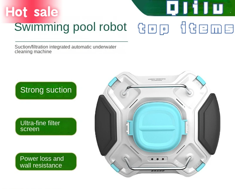 Cleaning machine swimming pool robot vacuum cleaner swimming pool cleaning tool wireless swimming pool suction machine