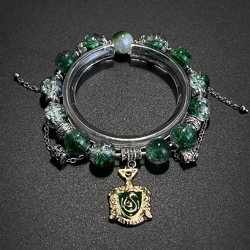 Potter House bracelet Inspired by Slytherin Gryffindor House of Snakes Besties Bracelet string