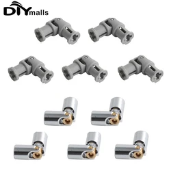 10PCS Plastic/Metal Universal Joint 3L Bricks MOC Power Functions 61903 Shaft Coupling 62520 9244 DIY Compatible With Legoeds
