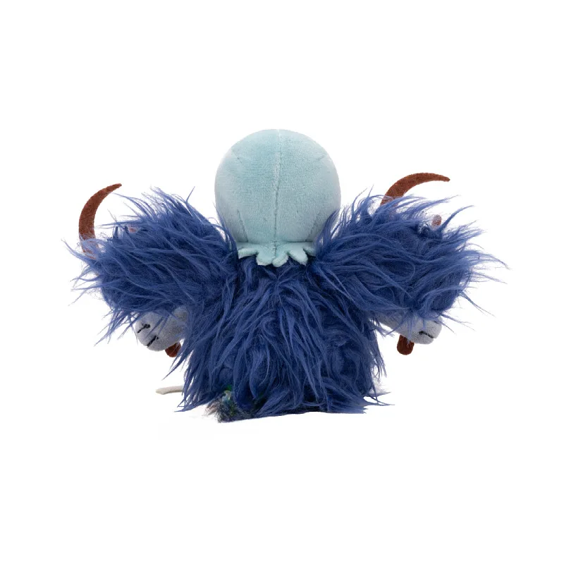 دمية متعصبة مقنعة من القطيفة لعبة محشوة لطيفة مستوحاة من لعبة بطاقات Roguelike هدية ناعمة قابلة للجمع