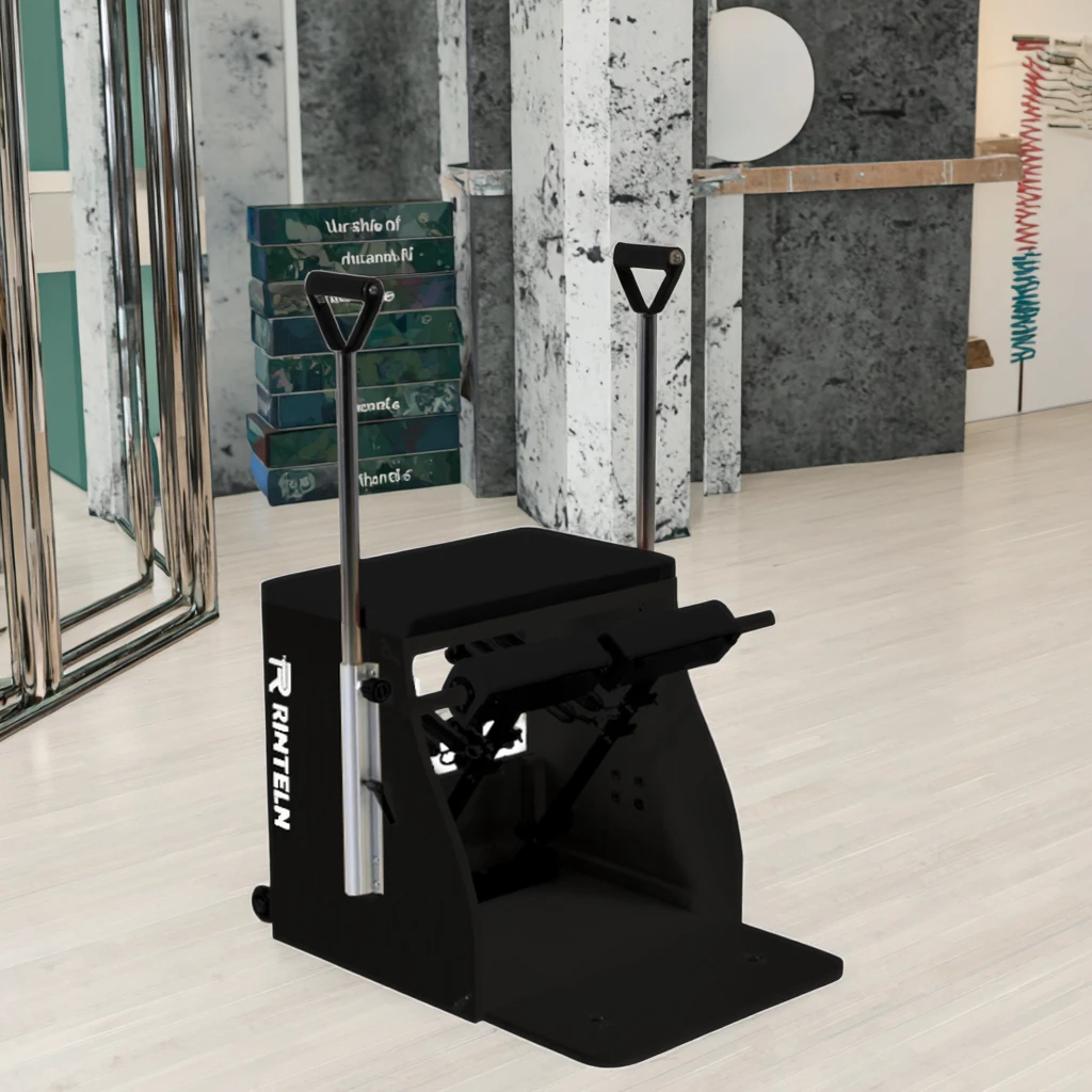 

Durable Portable Maple Pilates Chair for Yoga Studio