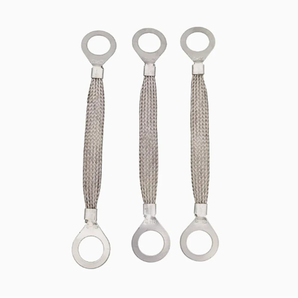 

6-квадратный мостовой заземляющий провод, луженая медная оплетка, плоский провод, электрическая коробка, распределительная мощность, дверца шкафа, перекрестная проволока