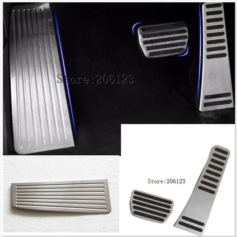 Accelerator Brake pedal decoration decals 2018 2019  2020  for Volvo XC60  Stainless steel Rest pedal Car interior accessories