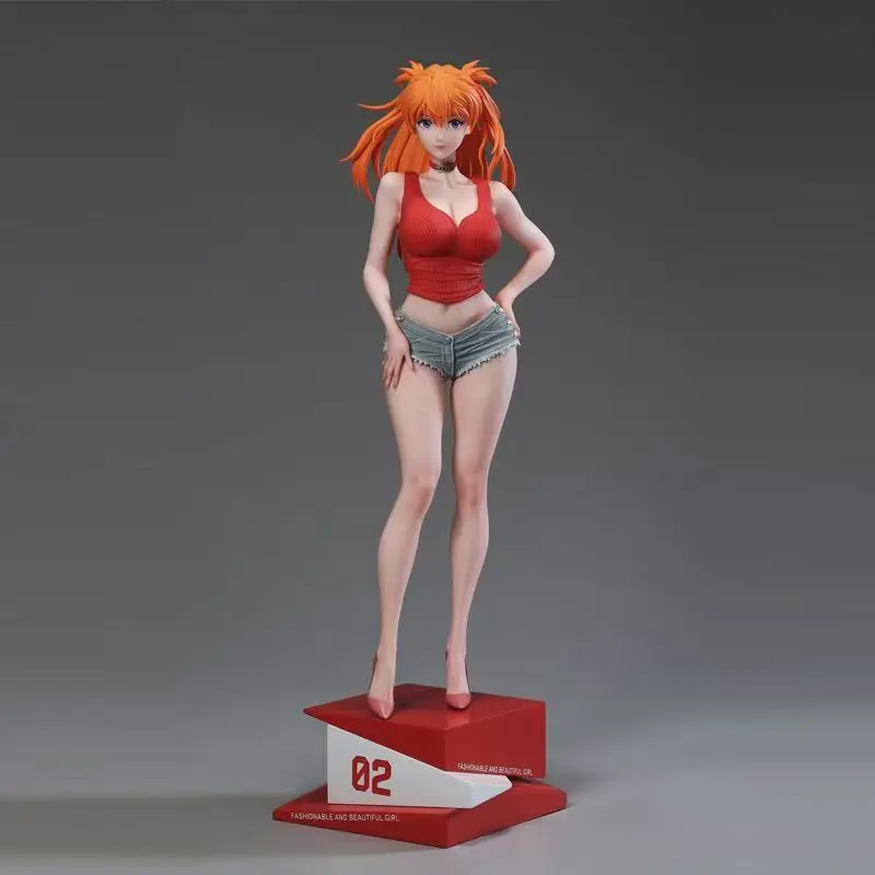 

Campus Belle Asuka Evangelion, серия Summer Girlfriend, можно двигаться, любимое ПВХ, сексуальные фигурки 11,81 дюйма/30 см, аниме, игрушки, подарки