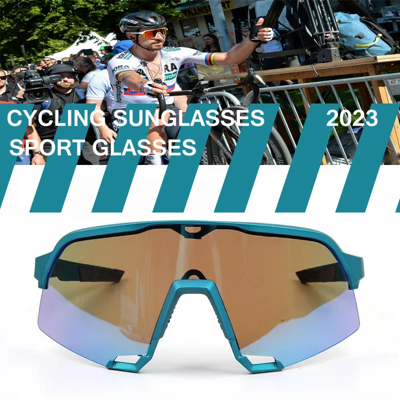 Gafas de sol de ciclismo para hombre y mujer, lentes de velocidad para bicicleta de carretera y montaña, accesorios para pesca y ciclismo al aire libre