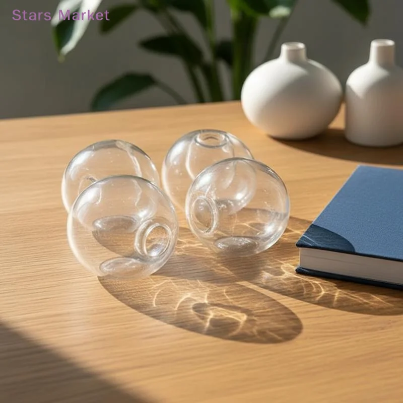 New Slow Rebound DIY Empty Ball Skin Sphere Jewelry Transparent White DIY Pressure Ball Kit TRP Casting Molds Blank