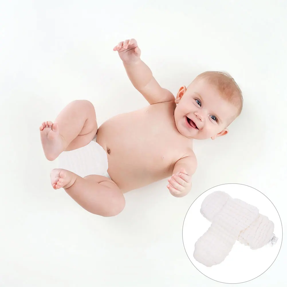 

6 Pcs Breathable Cotton Nappies Reusable Washable Cloth Diapers Liners for Newborn Comfortable SkinFriendly