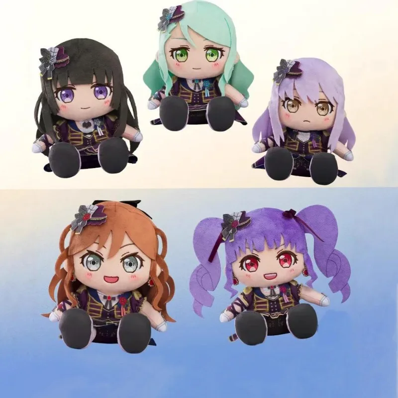 

New Two-dimensional Roselia Anime Doll Cute Imai Lisa Cotton Doll Hikawa Sayo Udagawa Ako Birthday Gift for Friends