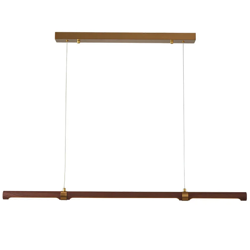 

Japanese style wabi-sabi wind chandelier restaurant art wood grain model room postmodern