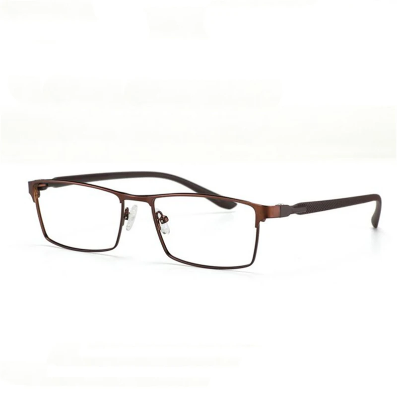 0 -0.5 -0.75 To -6.0 Full Frame Photochromism Myopia Glasses Men Metal Square Sun Discoloration Short-sighted Eyeglasses Women