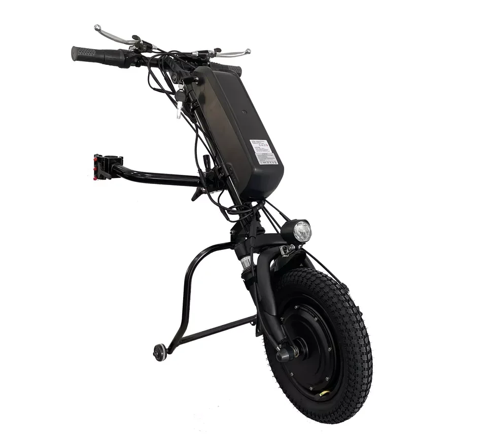 Hot Sale WH12AS 350w 10.4Ah Electric Bicycle Added on Handbike Assist Wheel Bike Electric Attachment Kits with Suspension