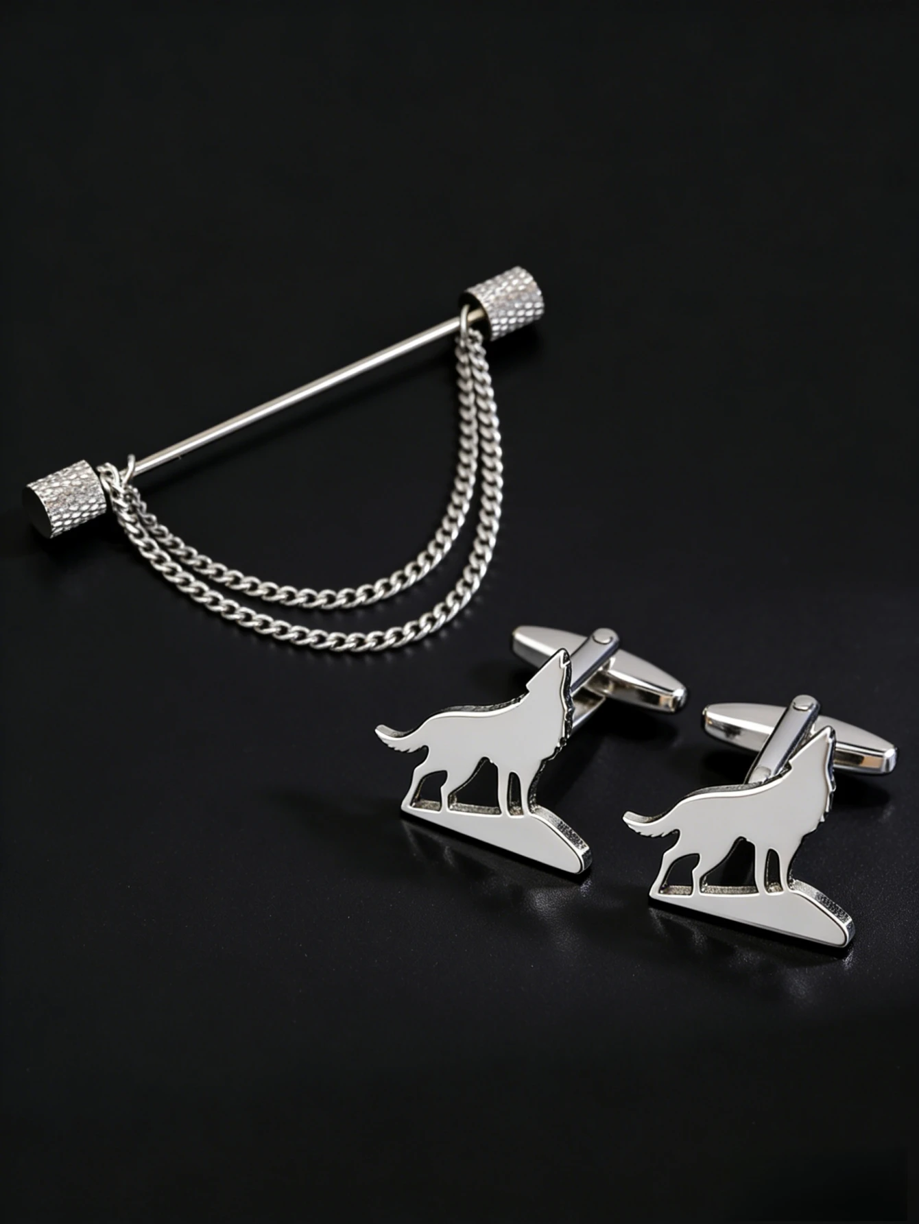 3 gemelli da uomo in acciaio i - Wolf Jewelry & Watches Tampa recensione e prezzo