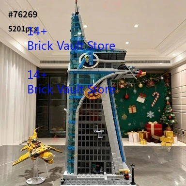 

DIY Battle Tower Modular Model Building Blocks Sets Compatible With Legoed Particles Suitable For Christmas Gifts 76269