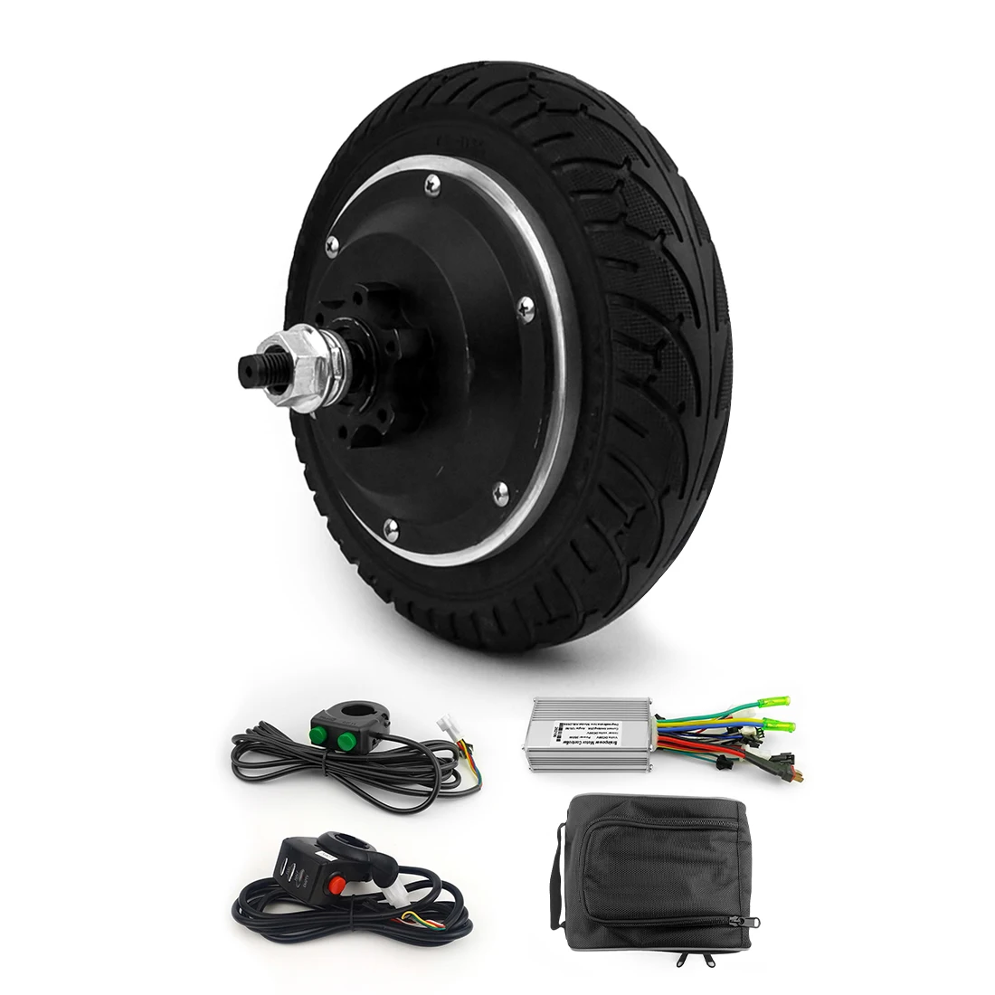 DIY 36v 350w 30KM/H 8 Polegadas Brushless Gear Hub Scooter Elétrico Motor Bldc