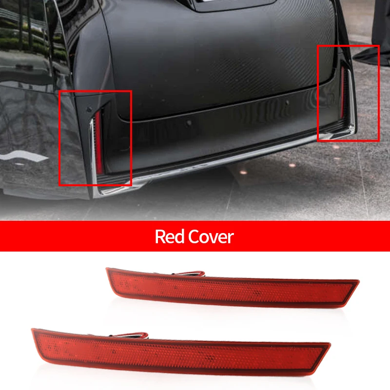 

2 шт. светодиодный стоп-сигнал заднего бампера для Toyota Vellfire 40 серии 2023-2024 OEM стиль задний фонарь бампера задний противотуманный указатель поворота