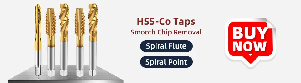 BB Gewindebohrer Kombination TiN HSS Hartmetall ISO H2 Metrische Maschine Handgewindebohrwerkzeug Sechskant-Vierkantschaft-Set für Metall Holz – Detail 1