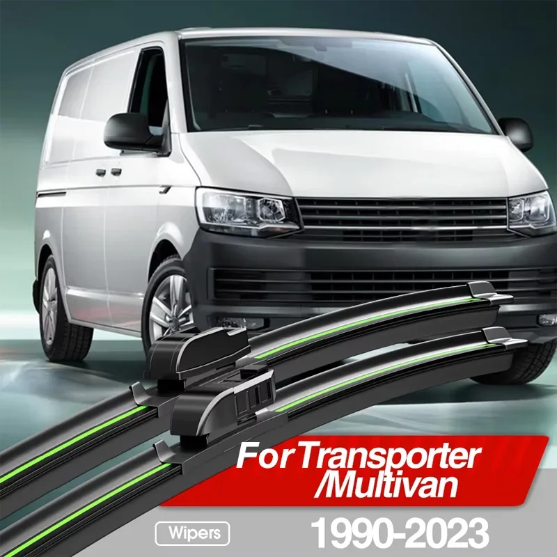 For VW Transporter Multivan T4 T5 T6 T7 1990-2023 Front Windshield Wiper Blades 2x Windscreen Window Accessories 2008 2013 2015