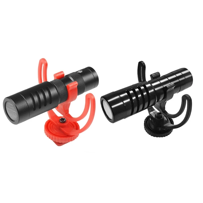 1pcs Universal Cold Shoe Mount Plastic Microphone Adapter for Videomicro and Microphone LX9A