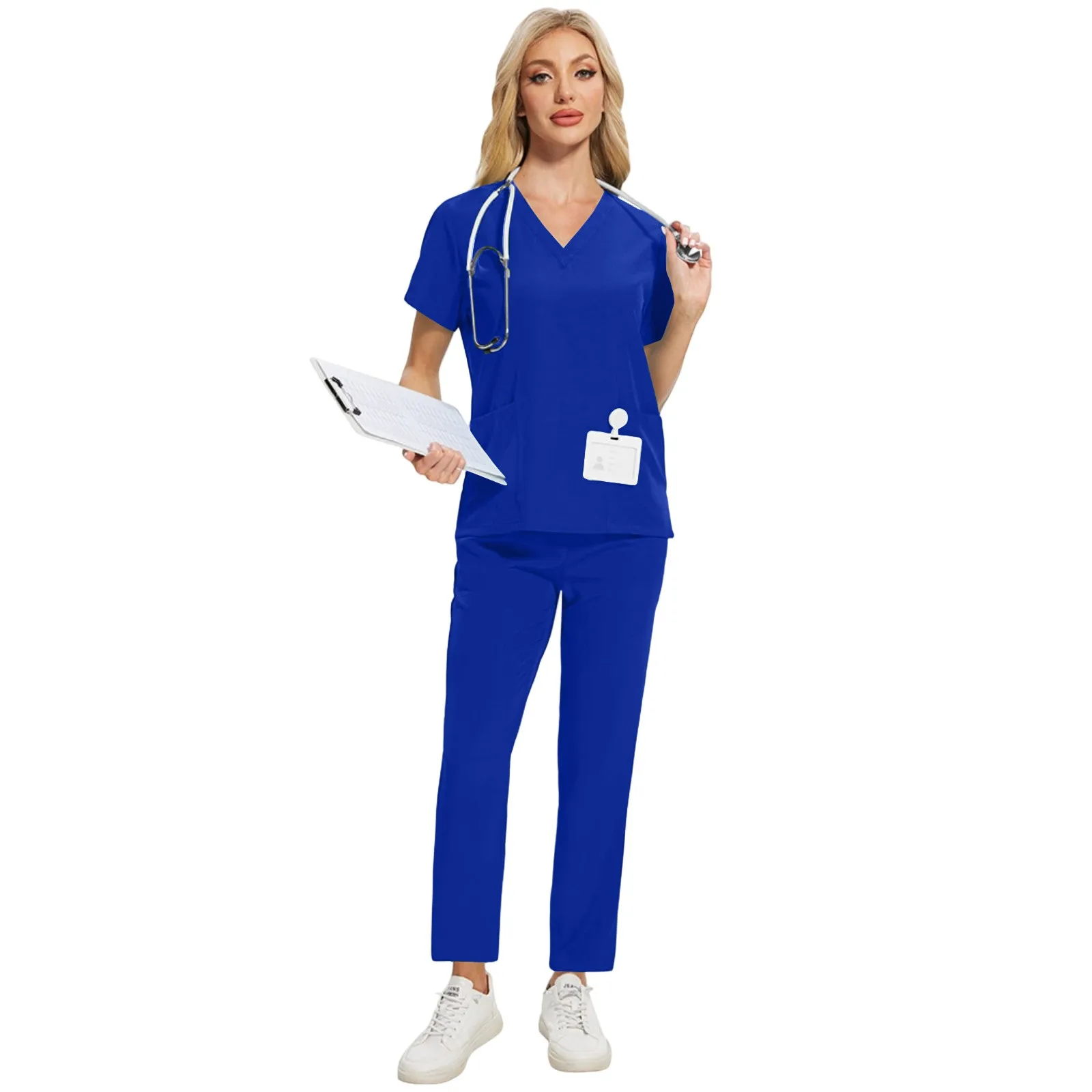 Wholesale Doctor Nurse Doctor Dentist Workwear Beauty Spa Uniform Surgical Scrubs Set Wholesale Operating Room Medical Uniform