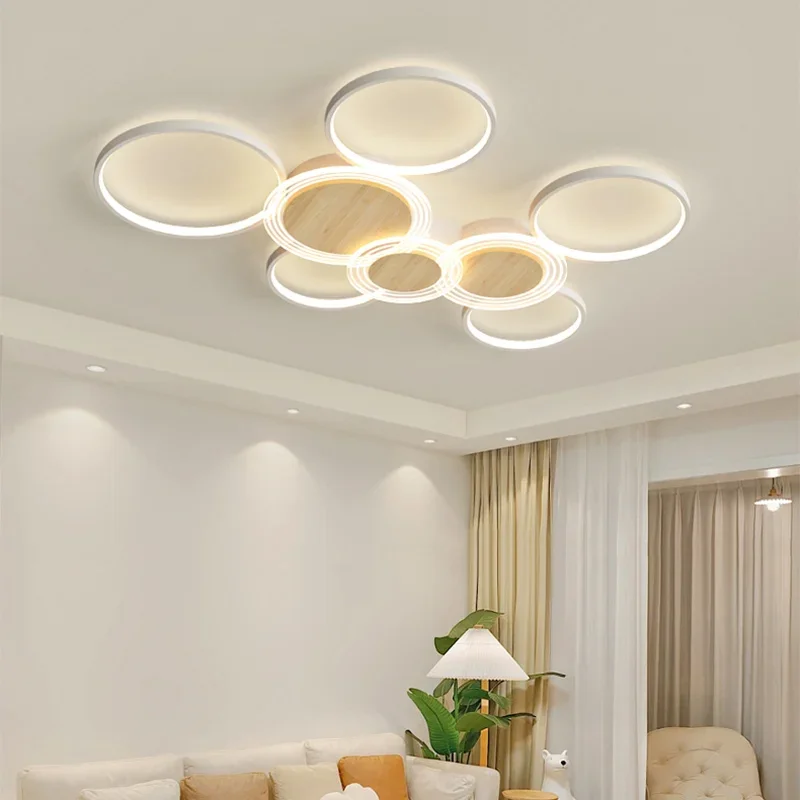 Modern LED Ceiling Lamp Chandelier for Living Dining Room Study Bedroom Balcony Hall Home Decor Indoor Lighting Fixture Lustre