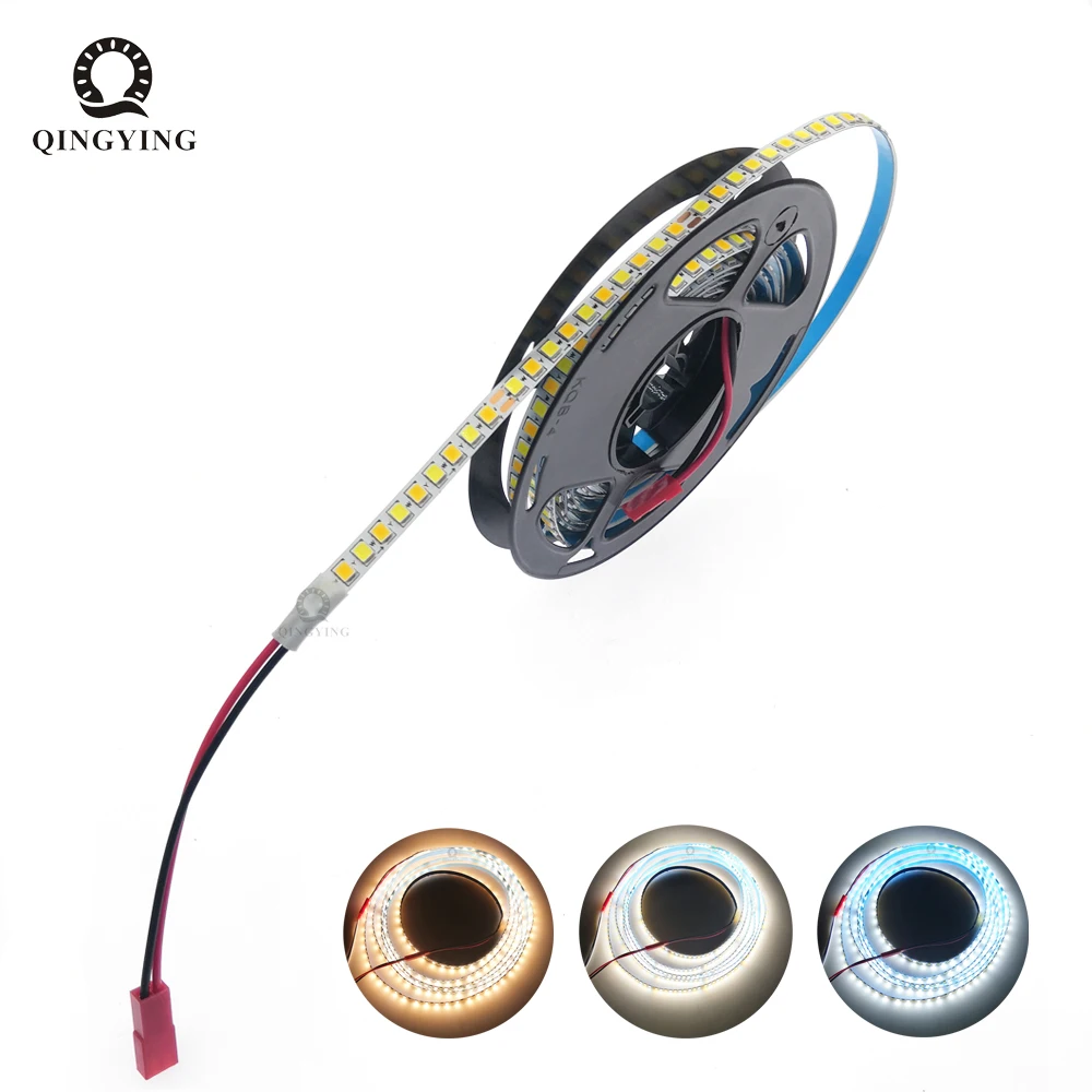 3m/set 200D/m 5B10CX2 2835 LED strip constant current LED ribbon 3 meters 60Wx2colors light tape be used in chandelier