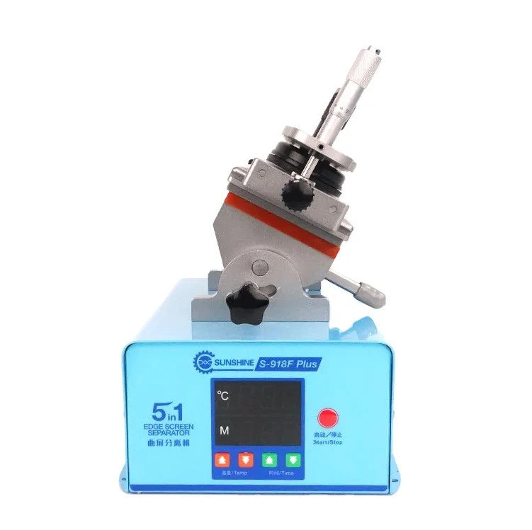 Plus 5 in1 LCD Frame Separator Universal Rotation Screen Heating Glue Removal Machine Glass Glue Cleaning Tool