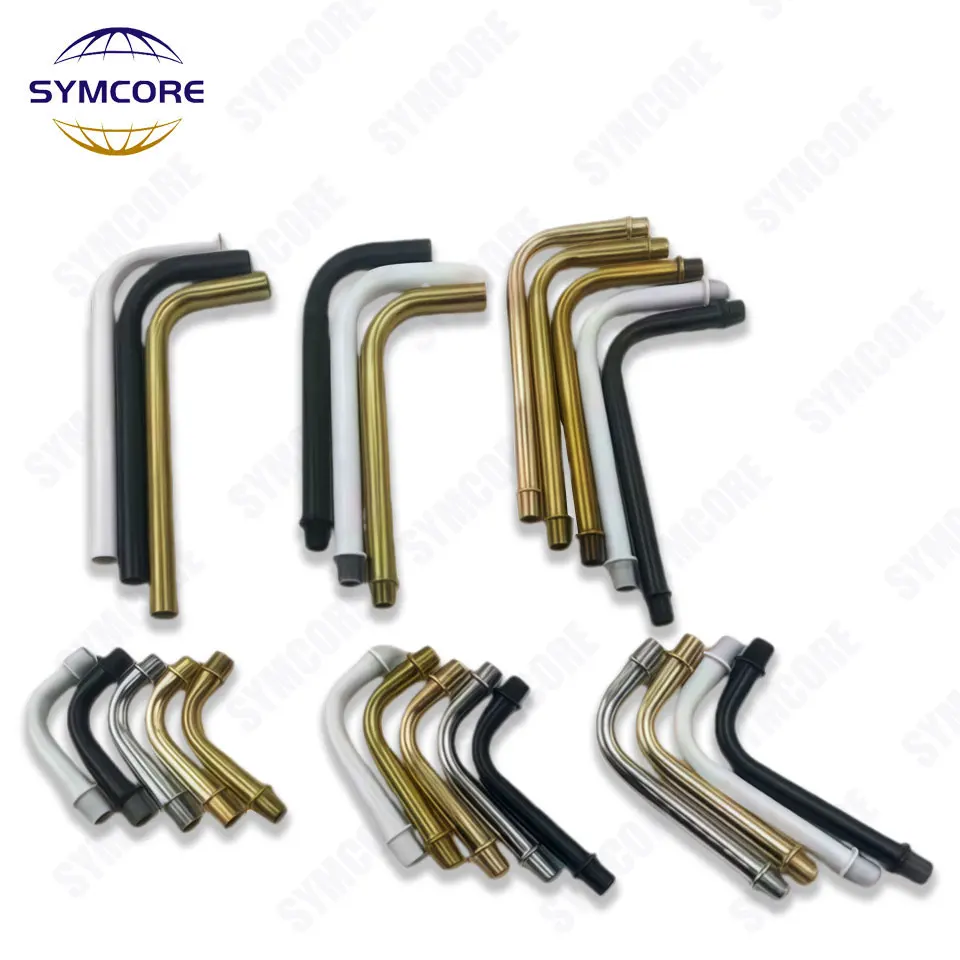 M10 External Tooth Tube Seven Character Tube Bent Hollow Tube Turning Connection Pendant Lamp Wall Lamp Ceiling Light